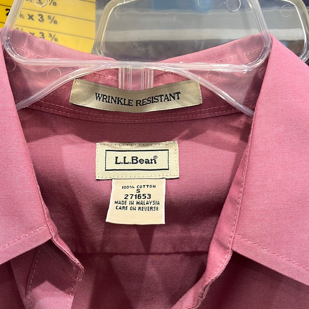 Ll Bean Wrinkle Resistant Button Down - image 1